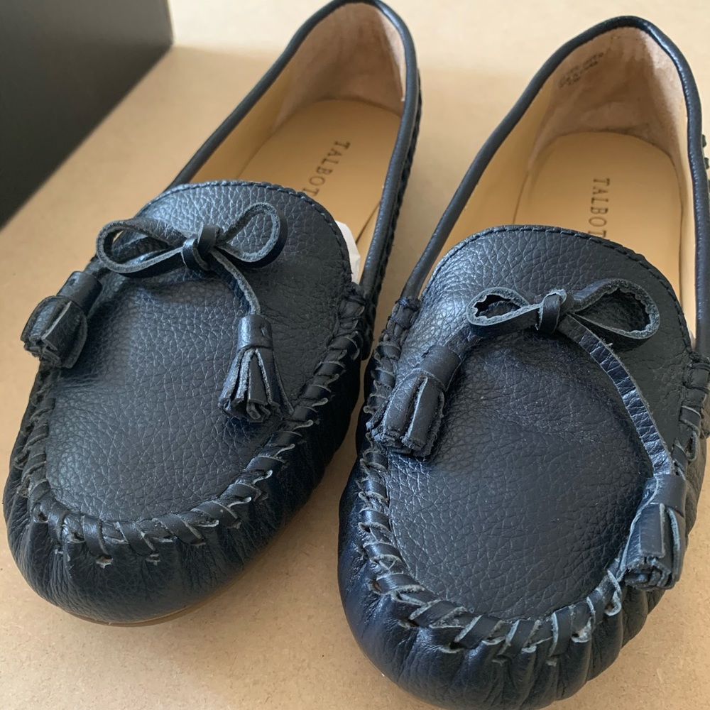 Talbots Indigo Blue Everson Whipstitch